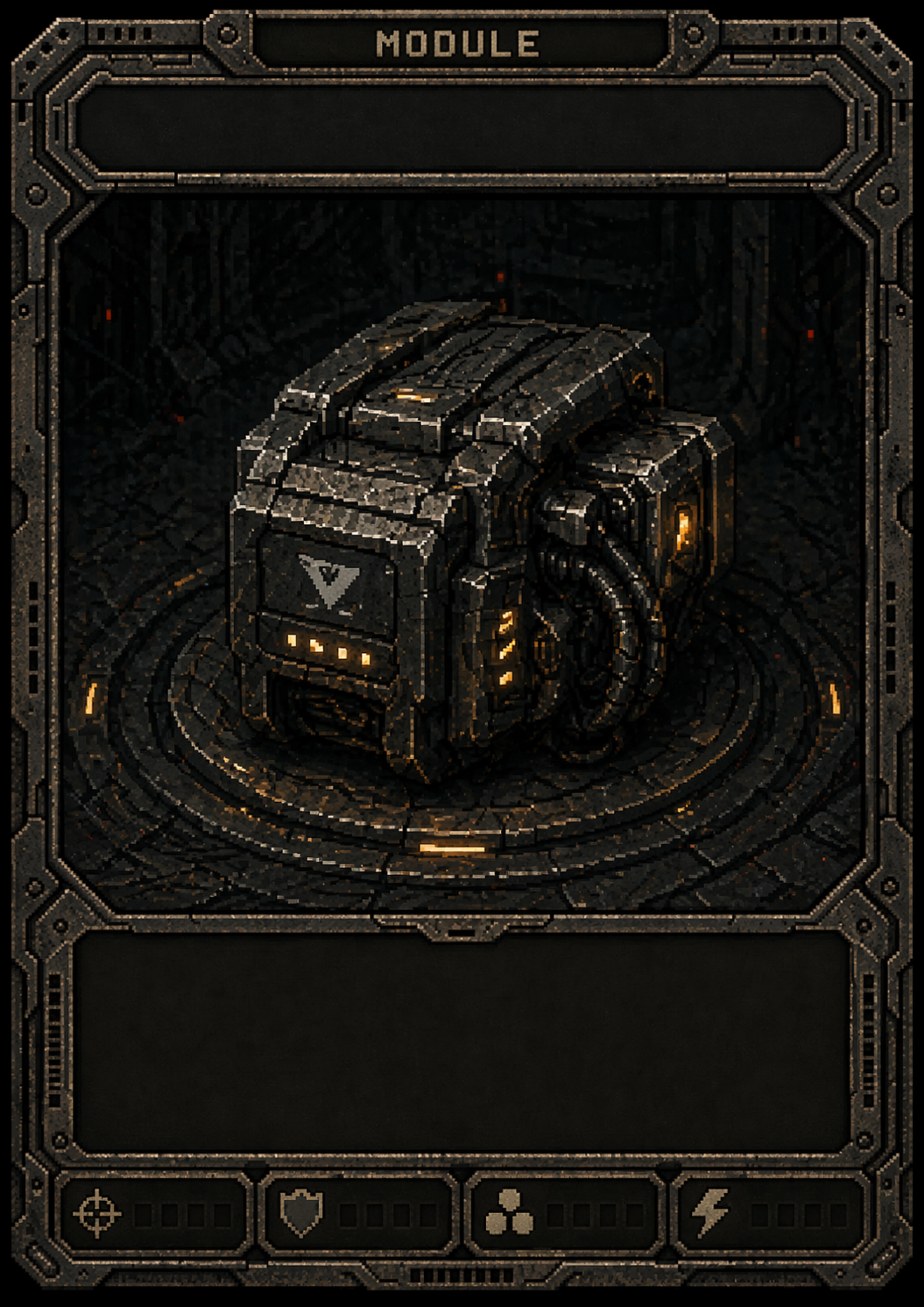 Module placeholder card type